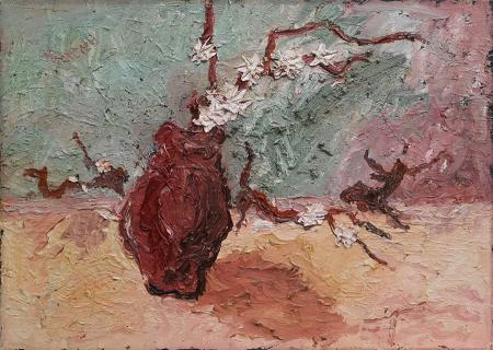 Art work by  Vinattieri Vaso di fiori  - oil canvas 